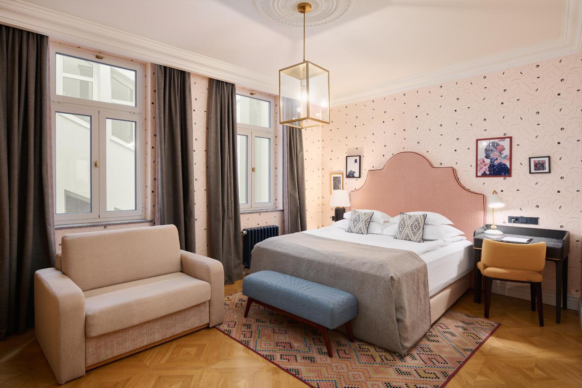 Hotel Capital Zagreb Rum bild